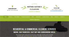 Desktop Screenshot of mothernaturescleaning.com